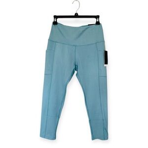 New York Laundry High Waisted Capri Length Leggings Yoga Pants Sz Medium